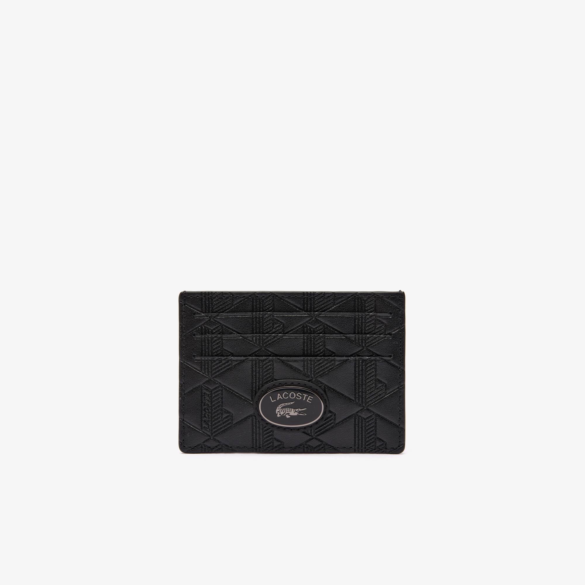 Nomogramme Leather Card Holder - Men