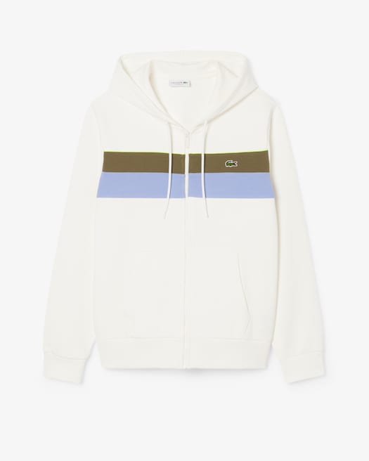 White / Khaki Green / Purple