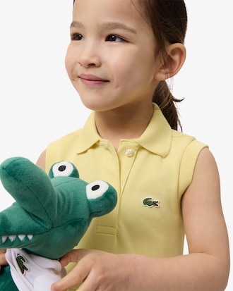 Sleeveless Stretch Piqu&eacute; Dress