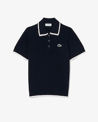 Short Sleeved Polo Collar Golf Sweater