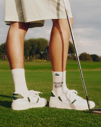 Boucl&eacute; Cotton Golf Socks