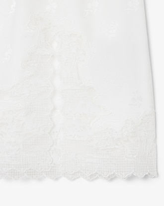 Runway Landscape Embroidery Tull Skirt