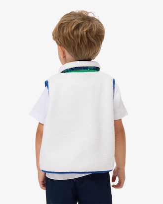 Sleeveless Sherpa Fleece Vest