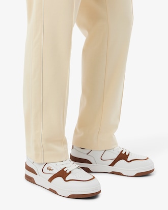 Men's Courtcage Set Leather Sneakers