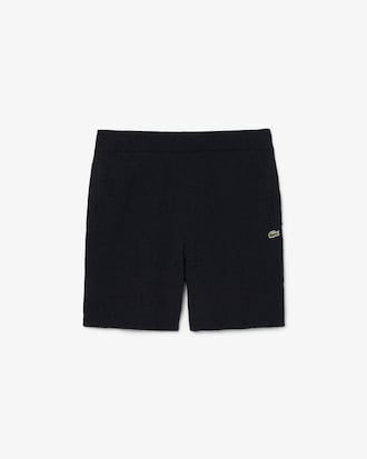 Boucl&eacute; Knit Shorts