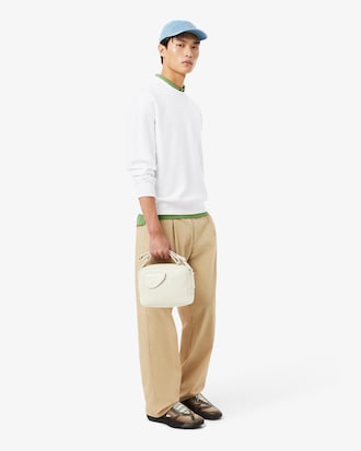 Embroidered Fleece Sweatshirt