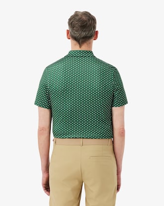 Regular Fit Printed Golf Polo Shirt