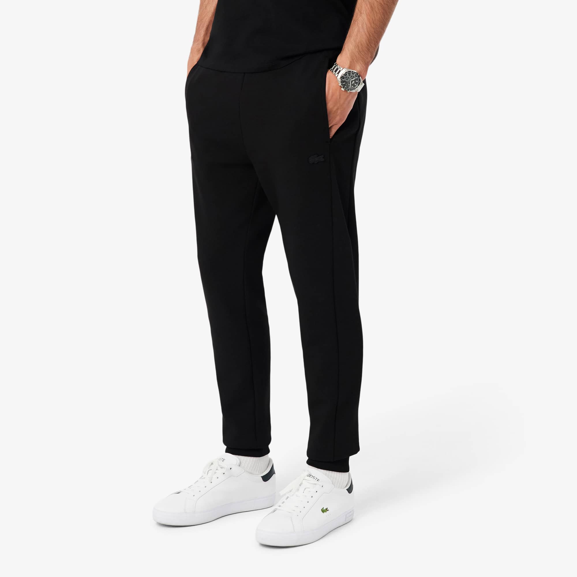 Fitted Jersey Commuter Sweatpants - Trackpants - New In 2026 | Lacoste
