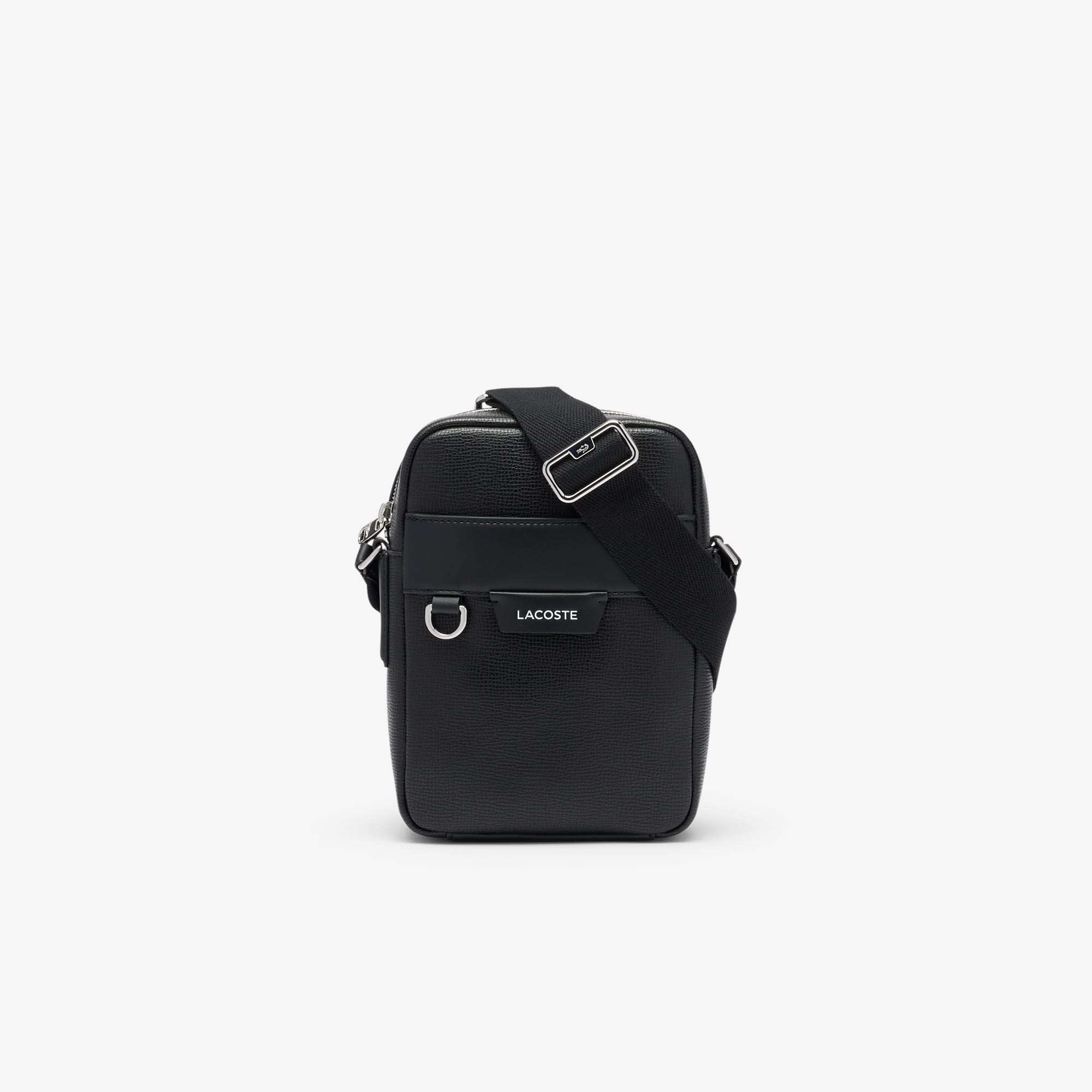 Ossian Leather Satchel - Men's Vertical Bags - New In 2026 | Lacoste