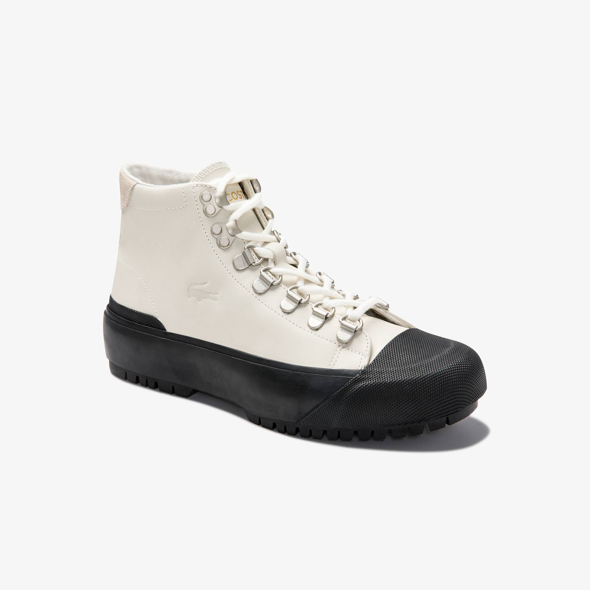 Lacoste Women's Gripshot Mid Winter Water-resistant Leather Boots. 1