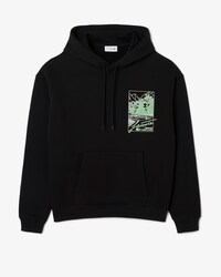 Printed Fleece Hoodie