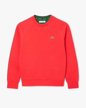 Crew Neck Piqué Sweatshirt