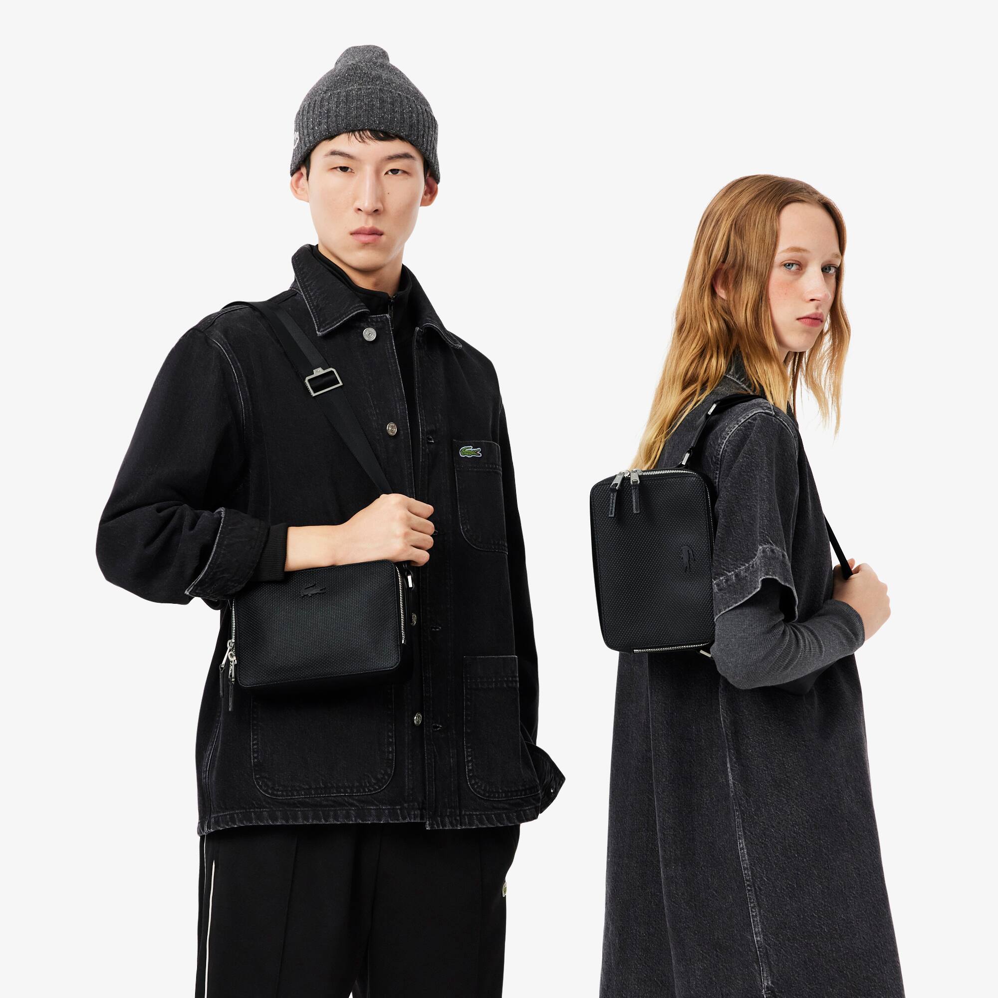 Small Chantaco Leather Reporter Bag - Men's Vertical Bags