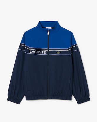 Diamond Taffeta Colour-Block Tracksuit