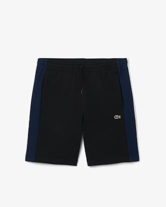 Regular Fit Colour-Block Cotton Shorts