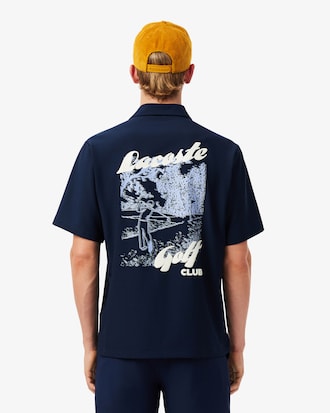 Ultra Dry Printed Stretch Golf Shirt