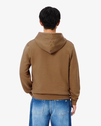 Classic Fit Zipped Fleece Sweatshirt