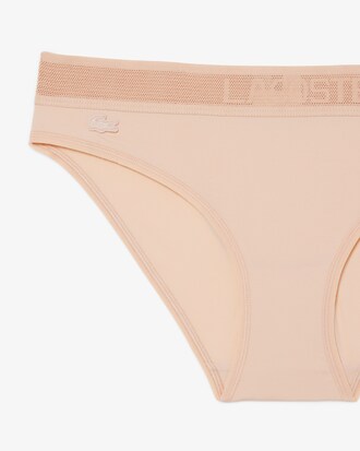 Logo Waist Mesh Briefs