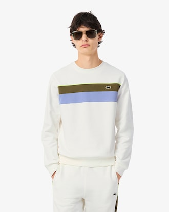 Colour-Block Fleece Sweatshirt