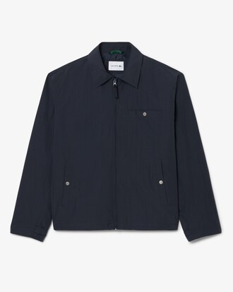 Water-Repellent Textured Taffeta Jacket
