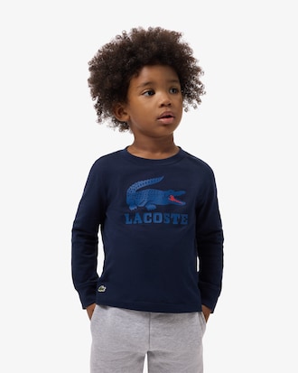 Crocodile Print Fleece Sweatshirt   