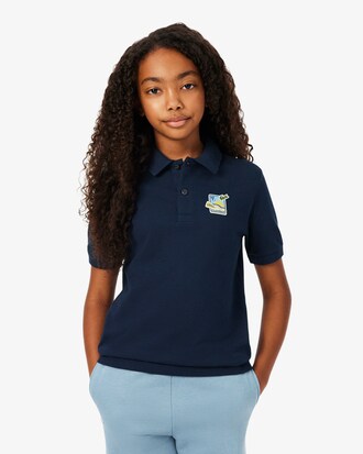 Unisex Lacoste x Club Med Piqu&eacute; Badge Polo Shirt