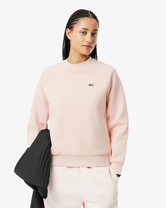 Crew Neck Piqué Sweatshirt