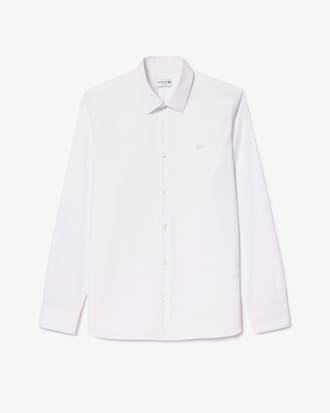Slim Fit Stretch Poplin Shirt