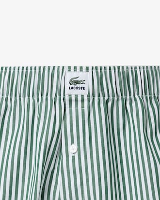 3-Pack Striped Cotton Poplin Boxers