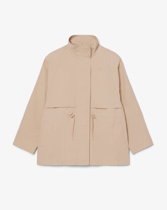 Mid Length Water-Repellent Oversized Parka