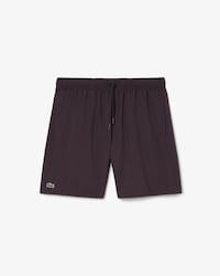Mid Length Monochrome Swim Trunks