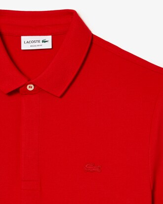 Regular Fit Paris Stretch Piqu&eacute; Polo Shirt