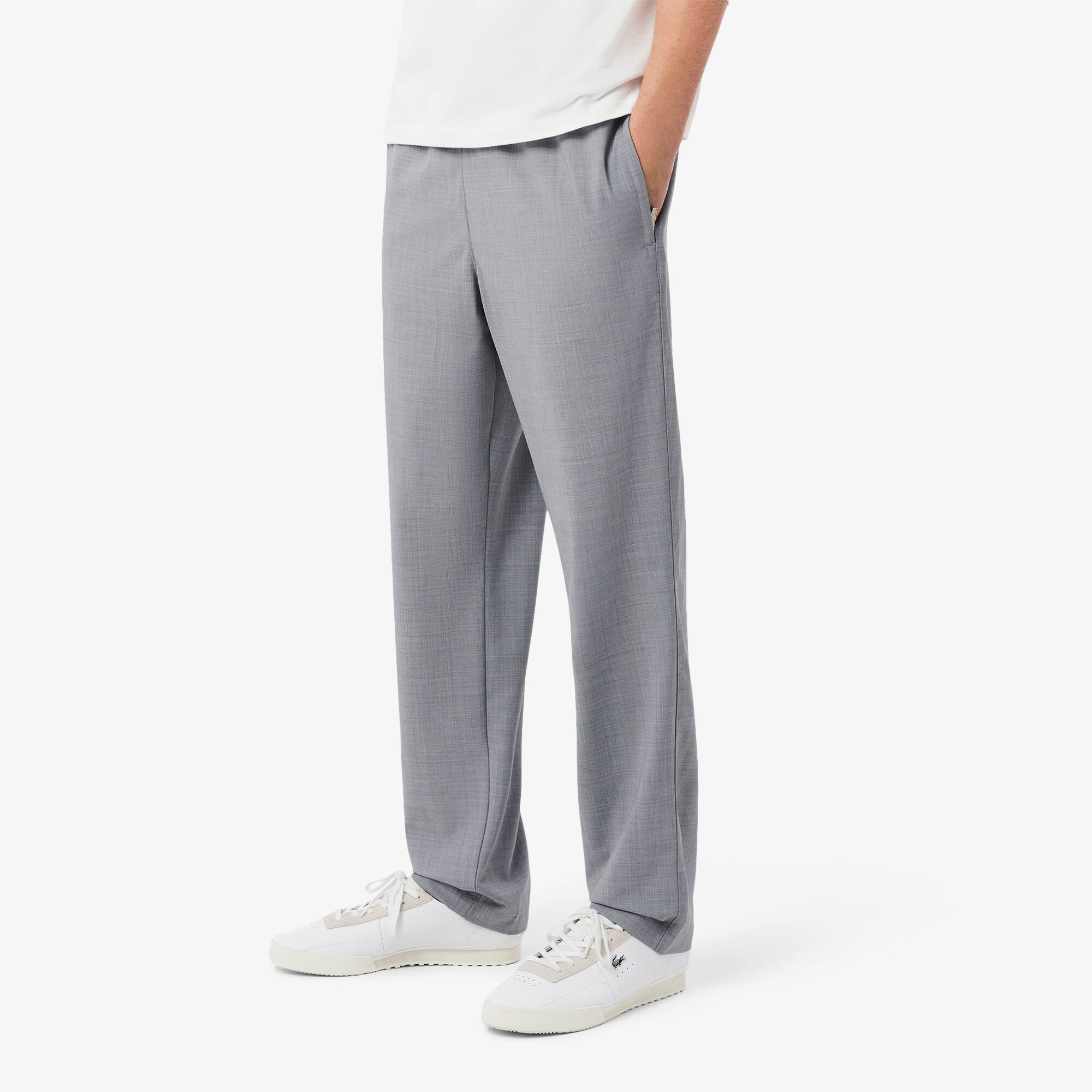 Regular Fit Wool Flannel Chino Pants - Men's Trousers & Shorts Regular Fit Wool Flannel Chino Pants - Men's Trousers & Shorts