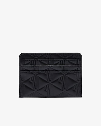 Maheki Embossed Leather Card Holder