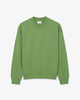 Embroidered Fleece Sweatshirt