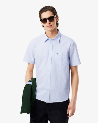 Regular Fit Short Sleeved Oxford Shirt