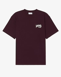 Heavy Cotton Jersey Embroidery Accent T-shirt