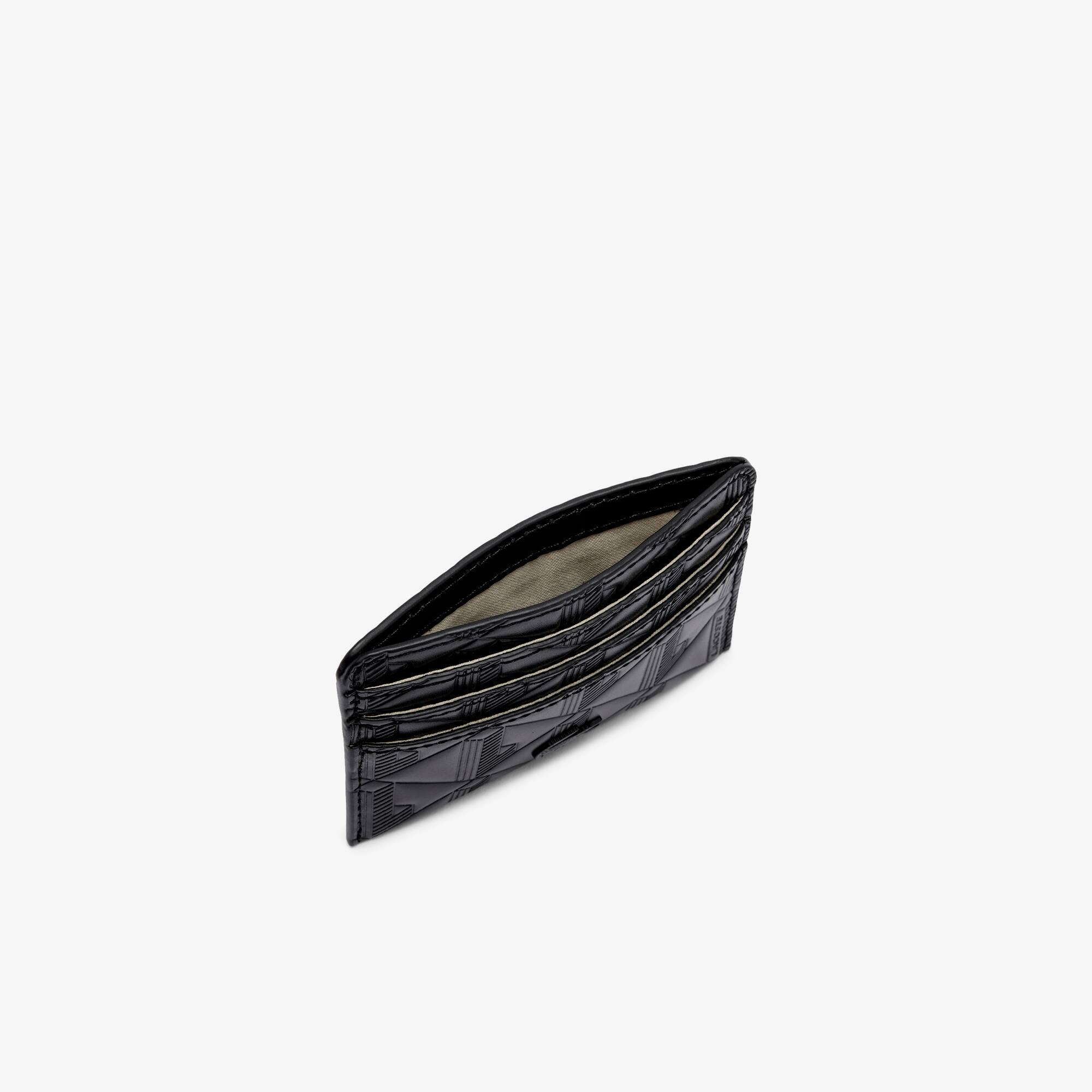 Maheki Embossed Leather Card Holder - Women's Wallets