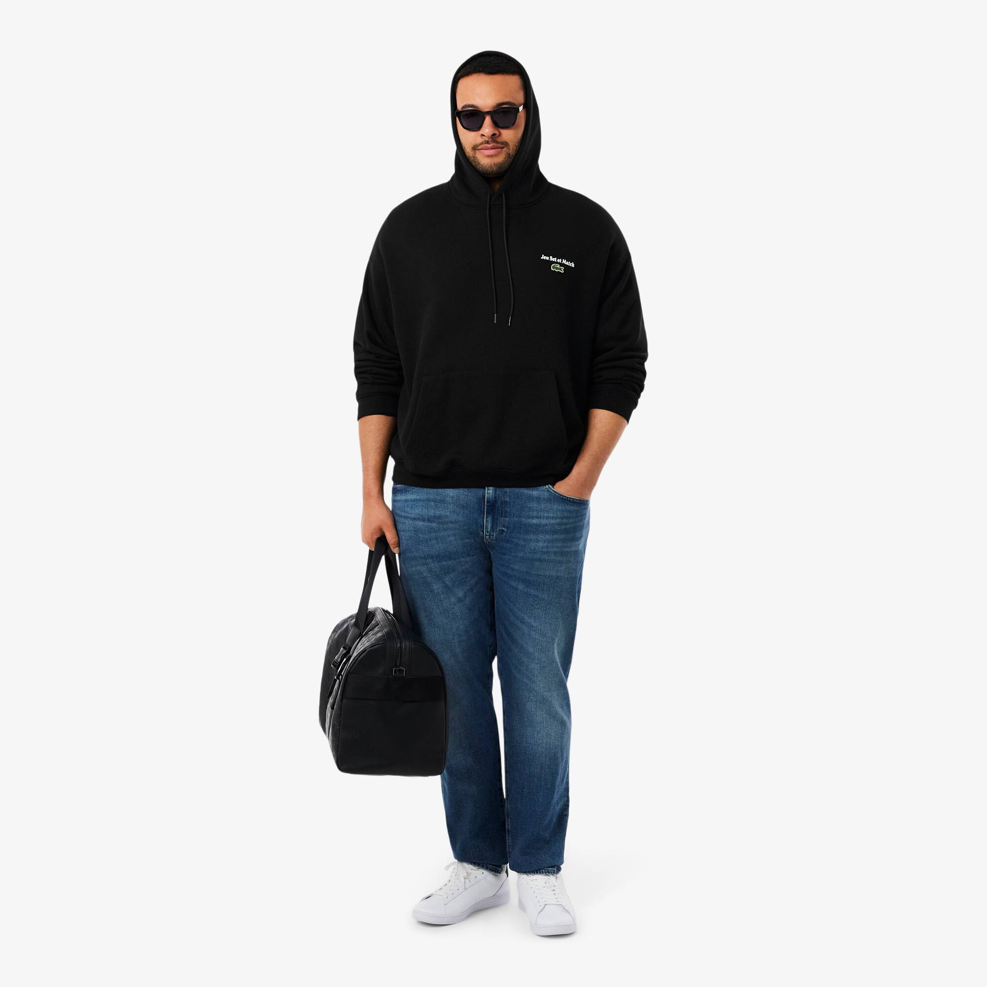 Multi Print Fleece Hoodie - Men's Sweatshirts - New In 2026 | Lacoste