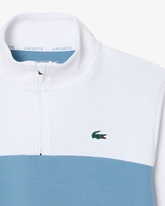 Sport Quarter Zip Colour-Block Sweatshirt