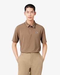 Ultra Dry Striped Golf Polo Shirt