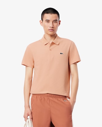 Regular Fit Cotton Blend Polo Shirt