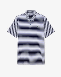 Regular Fit Ultra Dry Striped Golf Polo Shirt
