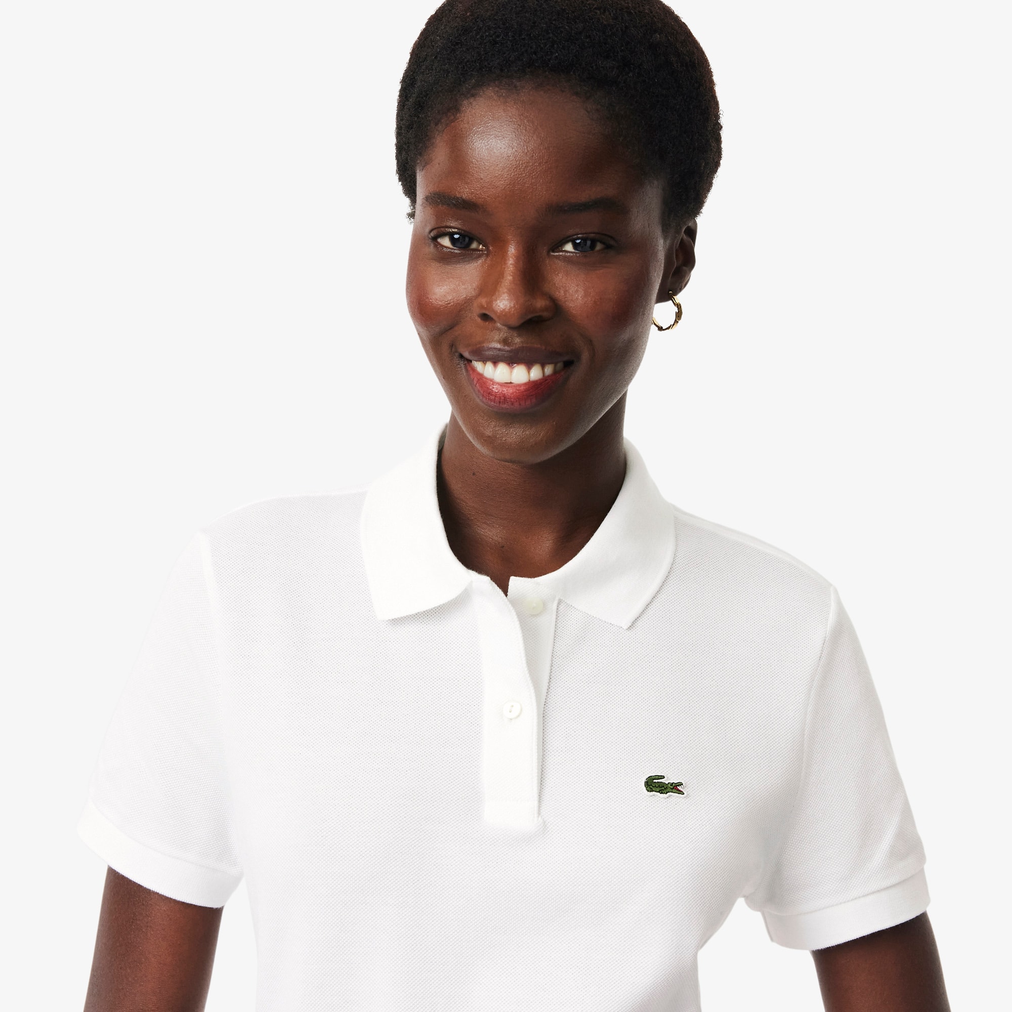 Regular Fit Supple Petit Piqué Polo Shirt - Women's Short Sleeves