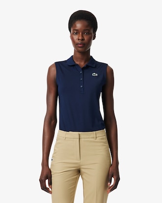 Slim Fit UV Protect Stretch Golf Polo Shirt
