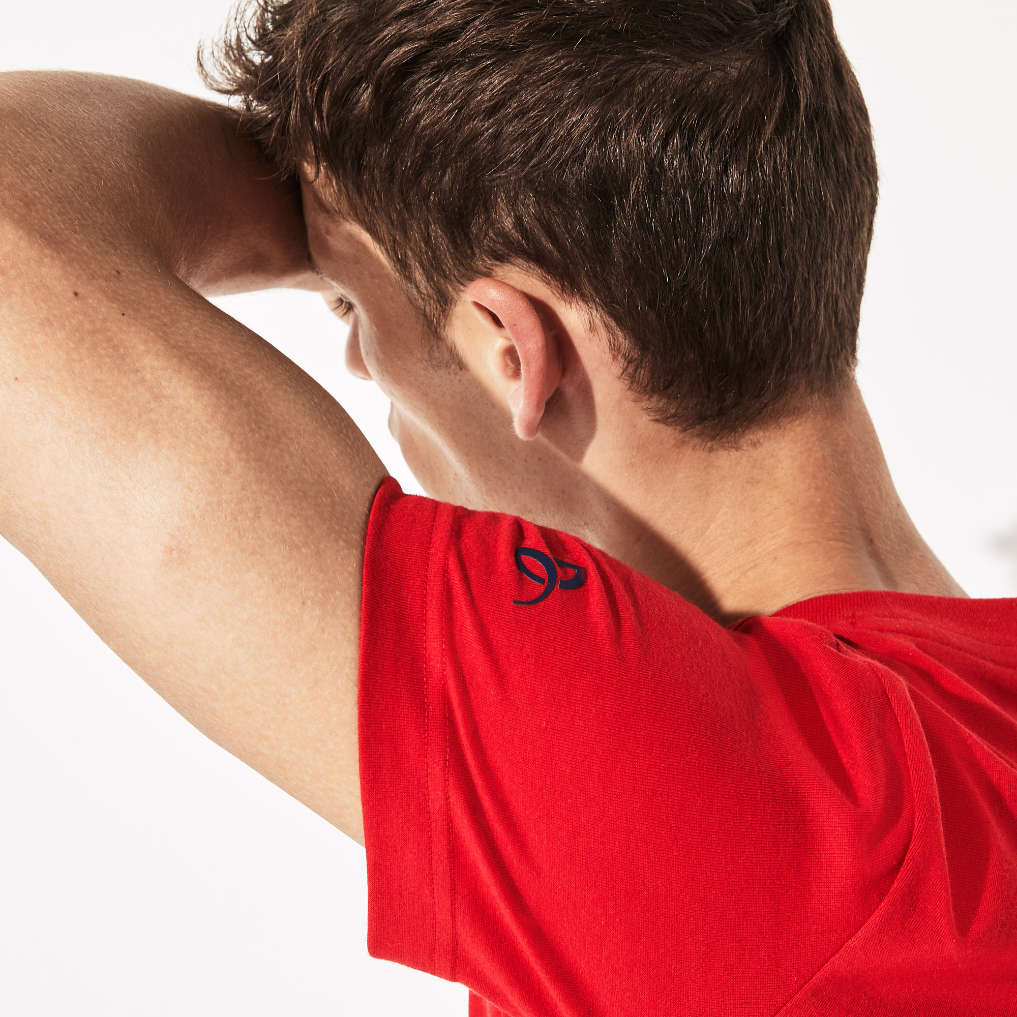 Men's Lacoste SPORT x Novak Djokovic Camouflage Croc Logo ...