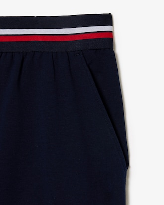 Pyjama Shorts With Three-Tone Waistband