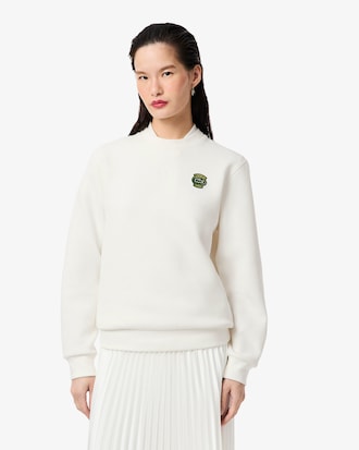 Crew Neck Badge Sweatshirt