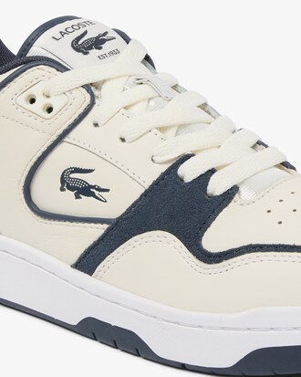 Men's Courtcage Set Leather Sneakers