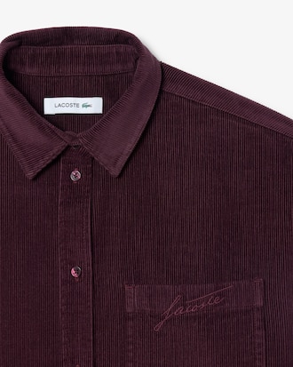 Oversized Corduroy Overshirt